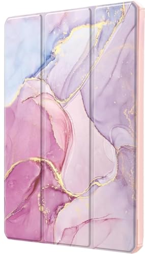 Image of ProElite Cover for Lenovo Tab 10.1 inch 2025 Case Cover, Sleek Smart Flip Case Cover for Lenovo Tab 10.1 inch 2025 Tablet (Support Auto Sleep Wake), Marble Pink
