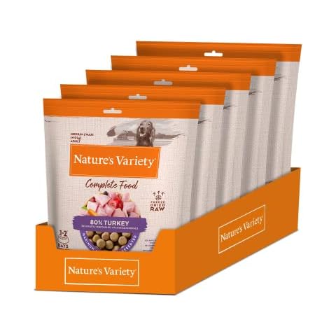 Nature's Variety Freeze-Dried Turkey Dog Food Cover