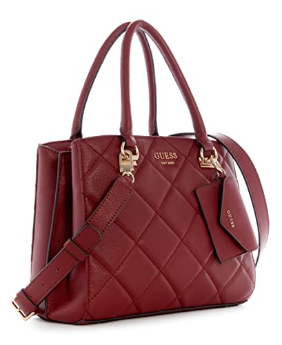 Guess Fantine Girlfriend Satchel, Merlot #TOP1