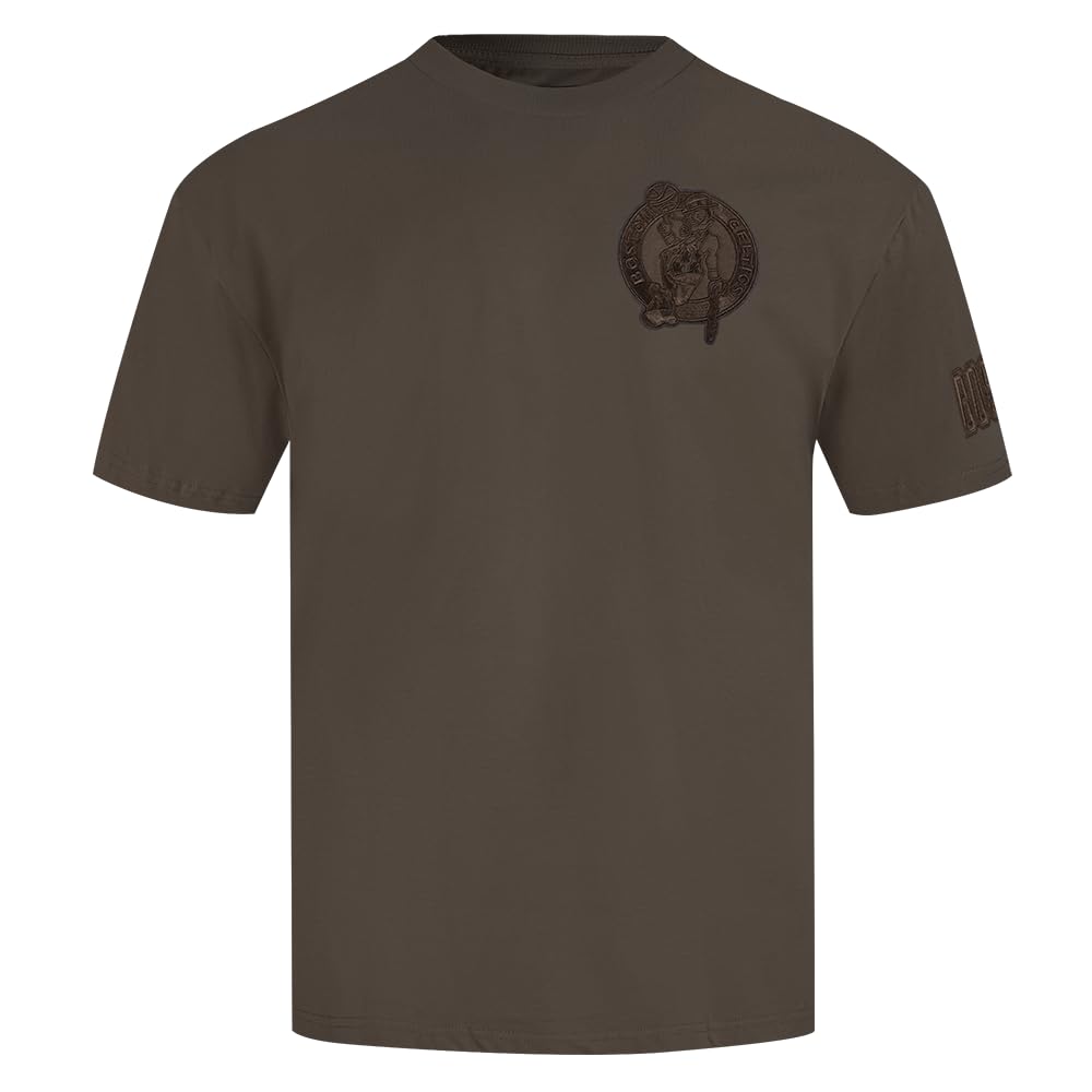 PRO Standard Men's NBA Neutral Short Sleeve Tee, Dark Taupe