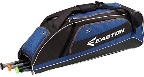 EASTON E500T Bat & Equipment Tote Bag, Baseball Softball, 3 Bat Compartment, Vented Pockets, Side Pocket, Interior Valuables Pocket, Water Bottle Pocket, Backpack Straps, Fence Hook