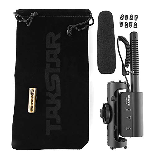 TAKSTAR SGC-598 Photography Interview Shotgun MIC Microphone for Nikon Canon DSLR Camera (Need 3.5mm Interface) - Thumbnail 5