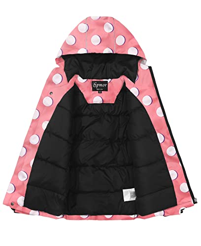 Image of Boys Girls Waterproof Ski Jacket Hooded Snowboard Coat Windproof Winter Snow Outwear