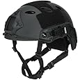 Bigblue Technical Diving Helmet, Two Mounts - Black, X-Large
