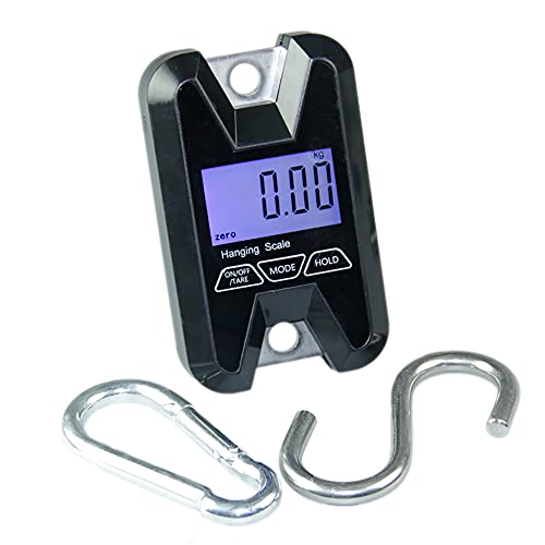 Báscula Electrónica Portátil de Gancho 100KG con Pantalla LCD miniatura 1