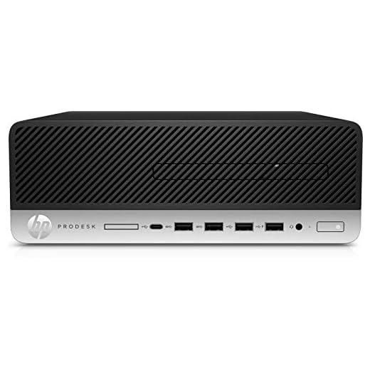 HP ProDesk 405 G4 - Mini ordenador de sobremesa profesional (AMD Ryzen 5 PRO 2400G, 16 GB RAM, 256 GB SSD , AMD Radeon RX Vega 11, Windows 10 Pro 64) negro y plata - incluye ratón y teclado en Español