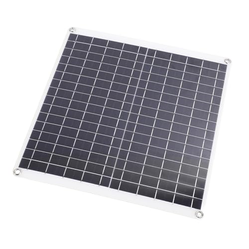 Kit de extractor de aire para panel solar 20W 18V de silicio monocristalino, ventilador dual para circulación de aire en techo y áticos, incluye 2 ventiladores y herrajes de montaje miniatura 6