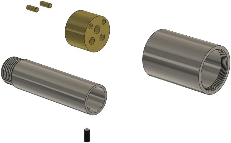 Isenberg 100.1800EBN 0.9" Extension Kit - for Use with 100.1800, 145.1800 - Brushed Nickel PVD