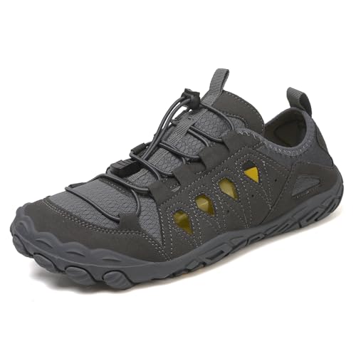 Hike Barefoot Shoes for Women Men, Breathable & Non-Slip Athletic Footwear, Wide Toe Water Shoes