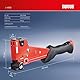 Novus J-055 Profi Hammertacker, Heavy-Duty Schlagtacker, schnelles Nachladen, Oberflächenschutz, max. 175 Klammern 6-14 mm, Rot