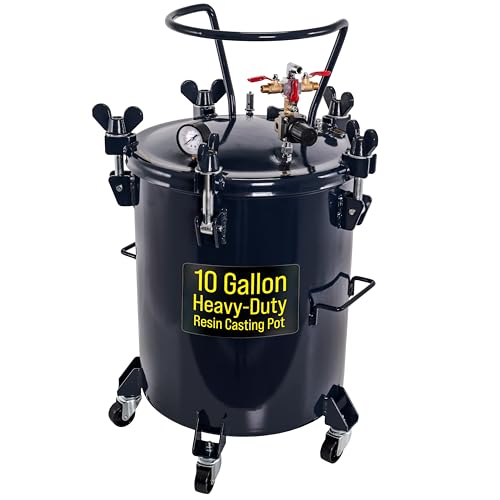 TCP Global 10 Gallon Heavy Duty Resin Pressure Pot