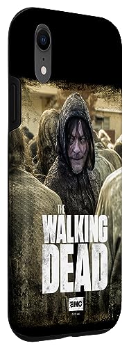 Coque iPhone XR Daryl Dixon antichoc avec bords surélevés anti-rayures