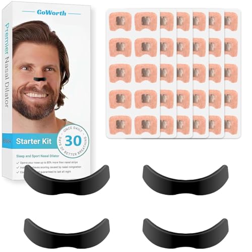 Magnetic Nose Strip Magnetic Nasal Strips for Breathing (600 Pcs) - Snoring Aids for Men and Women Nose Strips Anti Snoring Devices Helps Reduce Snoring & Improve Sleep Quality