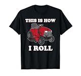 Funny Lawn Mower Mowing Riding Rider Toddler Kids Boys Gift T-Shirt Small