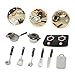 BESTonZON 1set Boys and Girls Kitchen Playset Imitation Kitchen Toys Set Safe Cooking Utensils for Role-Playing Educational Toy for Boys and Girls Birthday