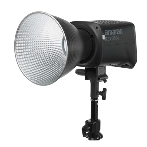 Luz RGB Amaran Ray 360c de 360W con CCT variable y 17 130 lux 3