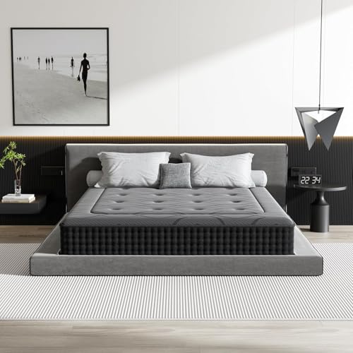 DEWINNER Matelas 140x200 cm, Hauteur 30 cm, Matelas Silencieux...
