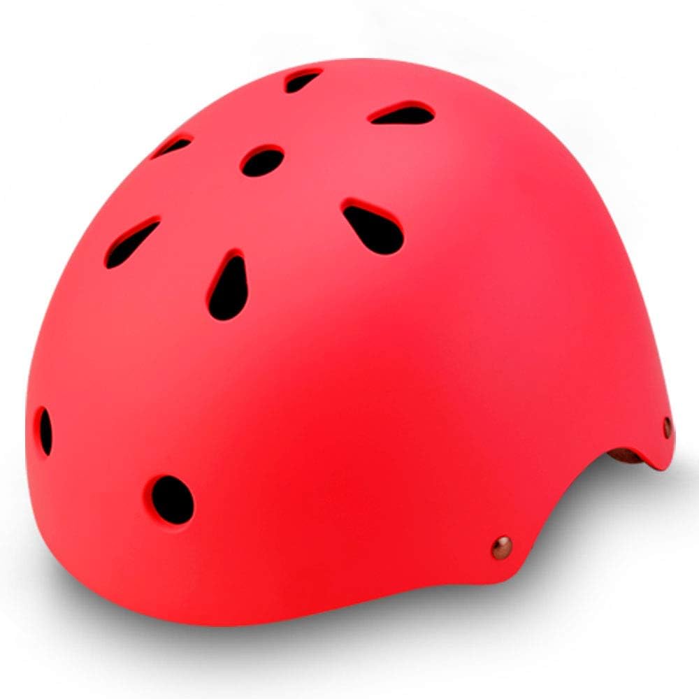 Casco para Patinete Eléctrico y Patinaje, Negro, Talla M, Ajustable, con Correas de Seguridad, Interior Acolchado