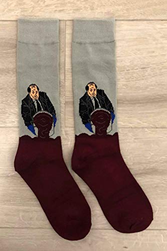Balanced Co. Kevin's Famous Chili Dress Socks Kevin Malone Socks Michael Scott Socks