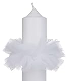 kerzenschleife selber machen Schützt zuverlässig vor Wachsflecken auf Oberflächen und Möbeln