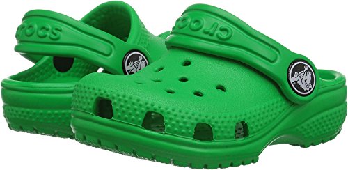 Image of crocs Kids' Classic K Clog,Grass Green,8 M US Toddler