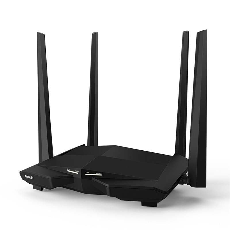 Image of Tenda AC1200 Dual Band Gigabit Wireless WiFi Router, 4 Full Gigabit Ports, Up to 1.2 Gpbs Speed, Easy Setup with Smart APP, Access Point Mode, Guest WiFi, IPv6 and Parental Controls(AC10)