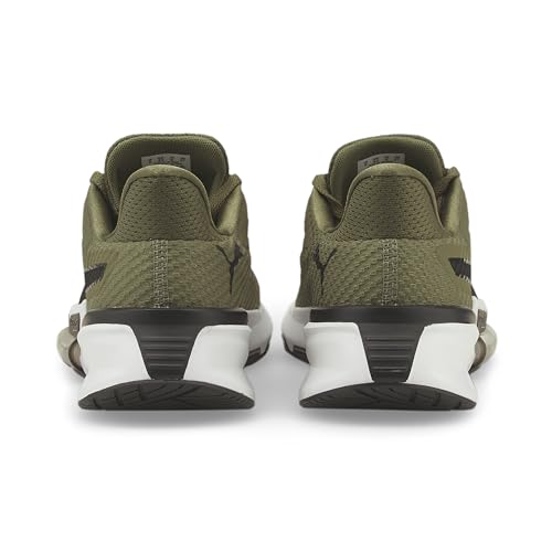 Image of Puma Men's Pwrframe Gymnastics Shoes, Dark Green Moss PUMA Black, 10 US