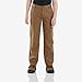 Carhartt Boys' Rugged Flex Canvas Utility Work Pant, Canyon Brown, 16