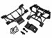 Traxxas 8615 Front and Rear Body Mounts, Black