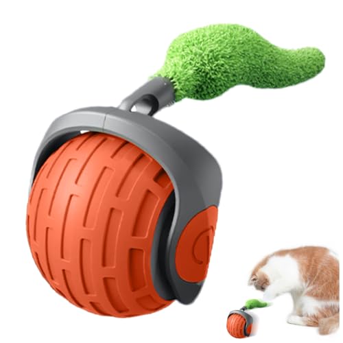 キャットボールおもちゃ ? 動作センサー付きペットおもちゃボール、スマート自動回転ボール | 室内用インタラクティブエンターテイメントおもちゃ、犬猫の精神的刺激のための内蔵センサー付き動くボール