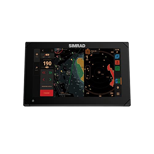 Simrad Nsx 3007 - Chartplotter Fish Finder With Active Imaging 3-In-1 Transducer And C-Map Discover X Charts, Black #TOP2