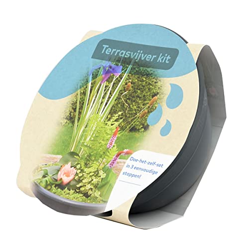 Moerings (Terrasvijver Kit) Patio Pond Set - Grey