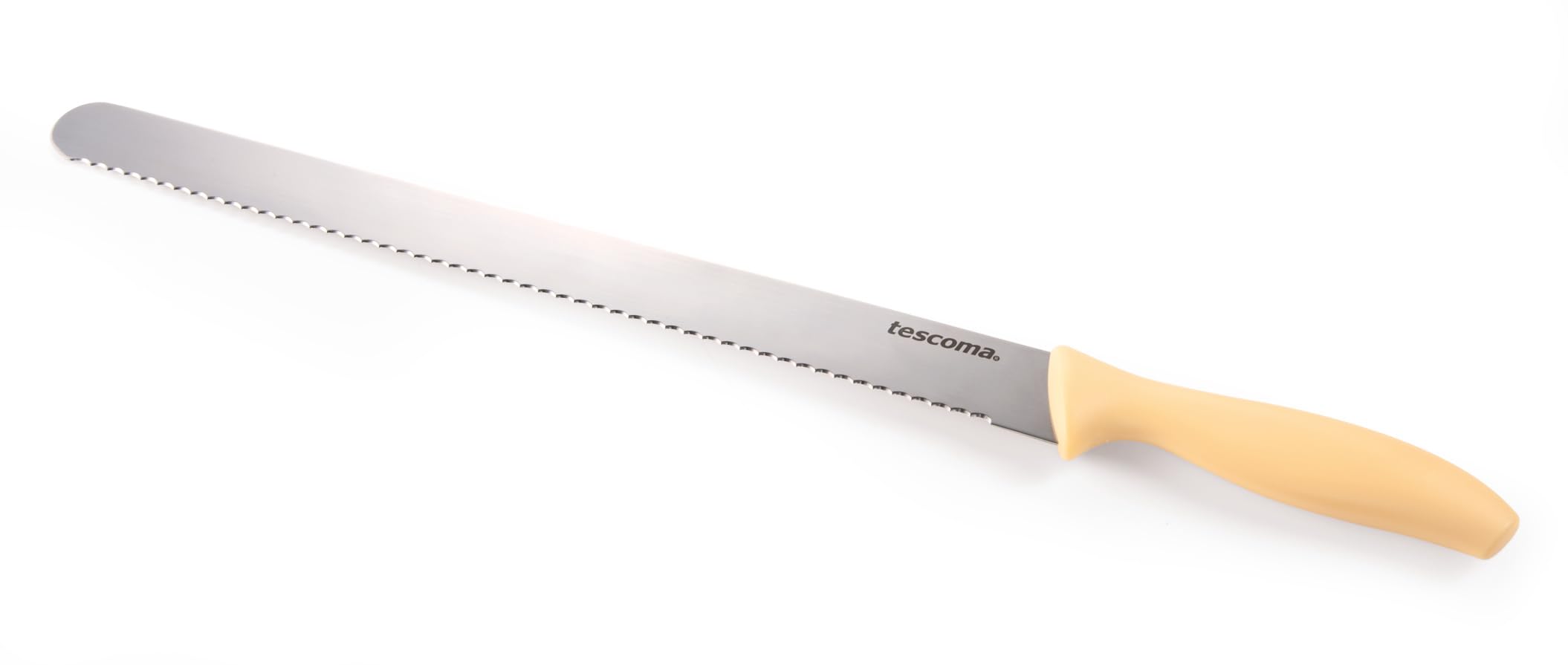 Tescoma Cuchillo para Tarta 30cm Delicia, Metal, Crema, 50.5x13.1x3 cm