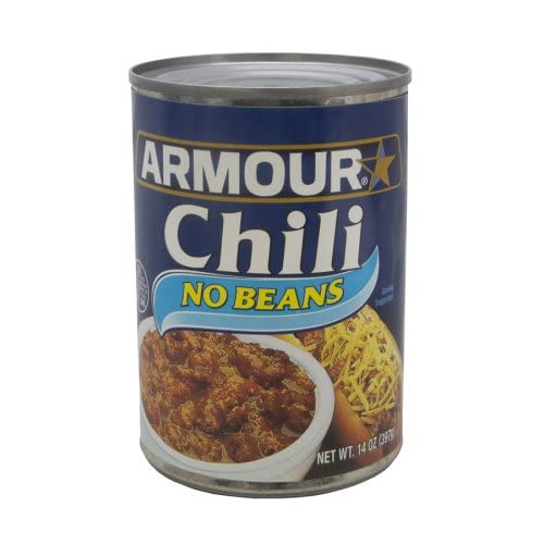 Armour No Beans Chili, 14 Ounce -- 12 per case.