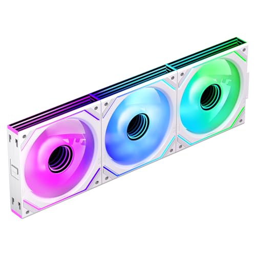 Il collegamento di quattro o più ventilatori Jungle Leopard Interstellar-V2 Chrysanthemum PC può portare a un funzionamento instabile dei ventilatori e quindi non è raccomandato. Se più di tre ventilatori devono essere collegati contemporaneamente in fila, dovrebbe essere utilizzato un hub.