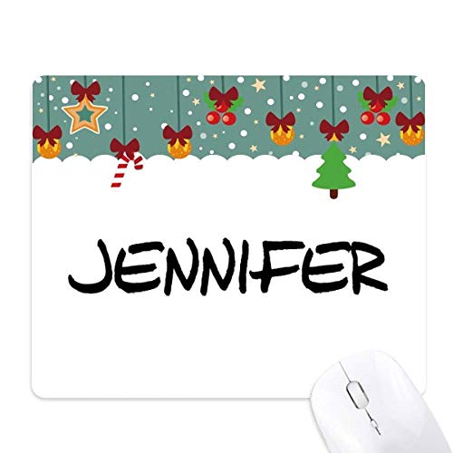 Tapis de souris spécial écriture manuscrite anglaise Jennifer pour bureau