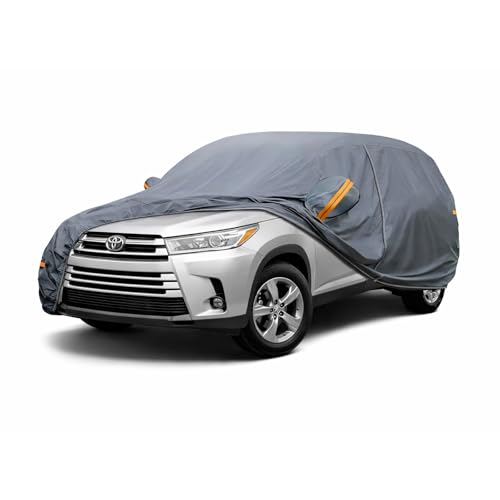 Image of Coverlex All-Weather Car Cover Custom Fit for Toyota Highlander 2014-2026