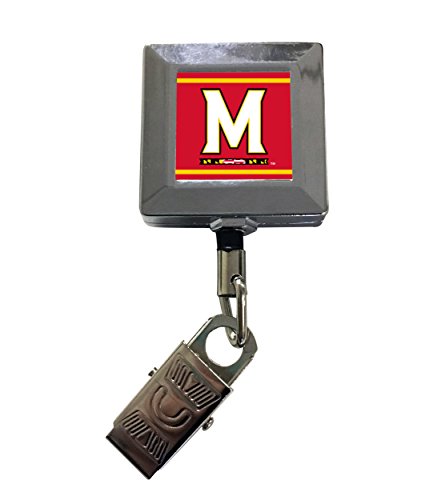 Maryland Terrapins 2-Pack Retractable Badge Holder Officially Licensed Collegiate Product