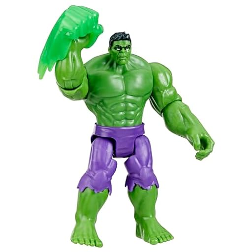 Hasbro Marvel Avengers Epic Hero Series, Hulk, Figuras de Acción de Superhéroes, Juguete Verde para niños de 3 años o más, Figura de Cómics, Diversión con Amigos, Coleccionar | Ya disponible en tu tienda friki favorita! En mundofriki.es!