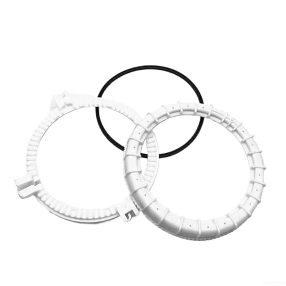 Set di guarnizioni per serbatoio della pompa del carburante per A4 A5 per a6 4F0201921A 4F0201375, plastica ABS resistente all'usura facile installazione nero bianco pezzo di ricambio