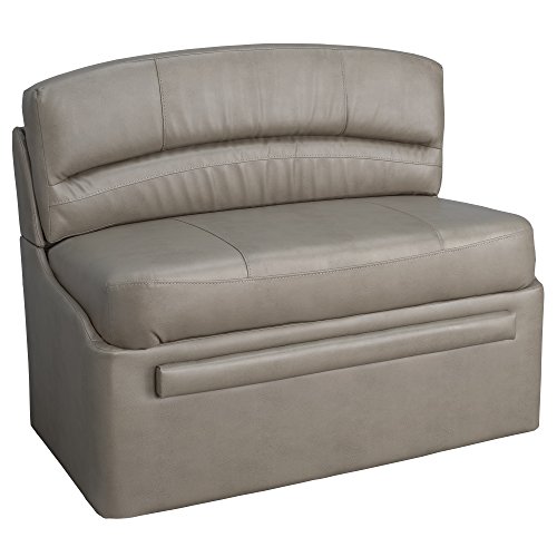 RecPro RV Dinette Booth 40" with Storage (1, Putty)