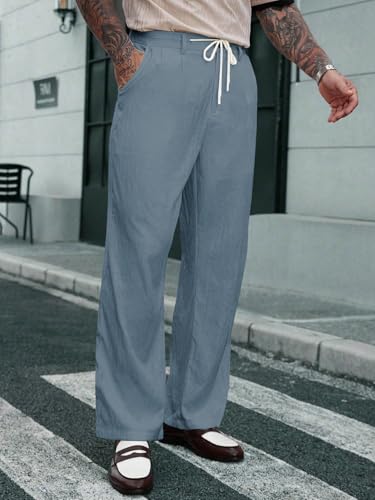 Image of TOPLOT Men's Casual Pant || Trouser for Men || Straight Leg Pant for Man (5267)