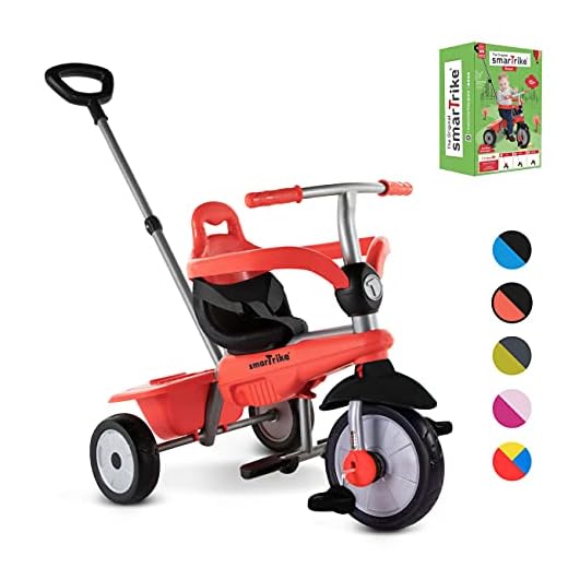 smarTrike Breeze Baby Tricycle, Red