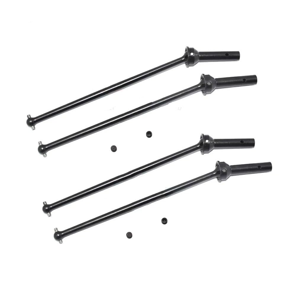 Eje Delantero Junta Universal CVD Eje Transmisión AR310459 AR310590 AR310591 Para ARRMA 1/8 Para KRATON Para NOTORIOUS Para EXB 6S Acero Endurecido Árbol De Transmisión(Front 2pcs)