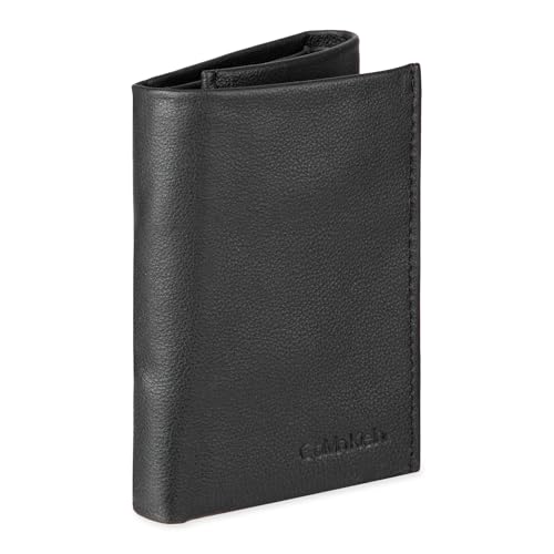 Calvin Klein Men's RFID Leather Trifold Wallet2