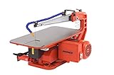 Stabiler Sägetisch aus Guss, 435 x 230 mm / Vierstufiger Keilriemenantrieb (700, 1100, 1270, 1600 U/min)