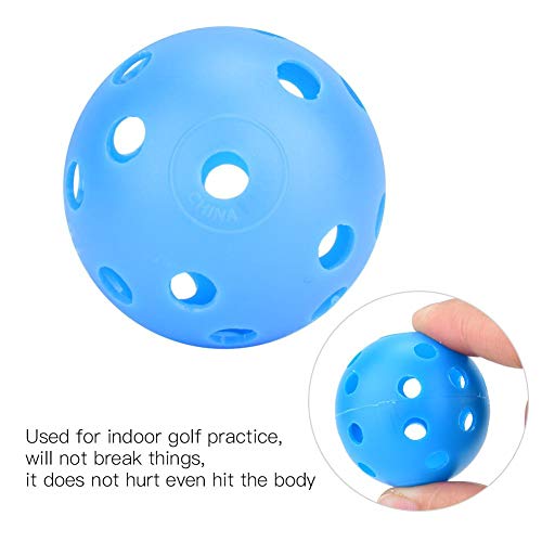 Bola de golfe, 50 pcs Bolas de Prática de Golfe de Fluxo de Ar Oco de Cor Sólida, Boas Característic