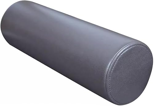 Miniatura 6 de Almohada redonda de tela suave para dormir, almohada cilíndrica larga, cojín de cintura, cuello cervical, almohada para reposar rodillas (blanco,