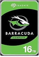 【Amazon.co.jp限定】 Seagate BarraCuda 3.5インチ 16TB 内蔵 ハードディスク HDD PC 2年保証 6Gb/s 512MB 7200rpm 正規代理店品 ST16000DM001/EC