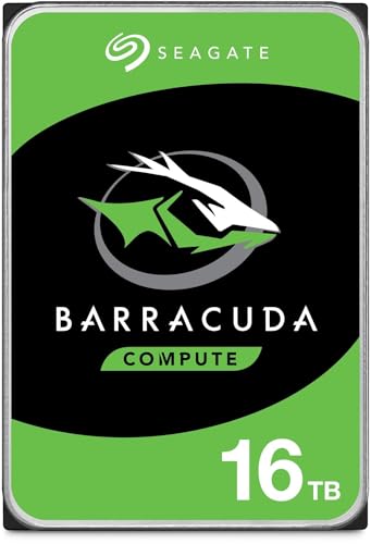 BarraCuda HDD 16TB [新品●未使用] Amazon | 【Amazon.co.jp限定】 Seagate BarraCuda 3.5インチ
